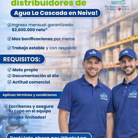 🚀 ¡Gana dinero con Agua La Cascada en Neiva! 💧