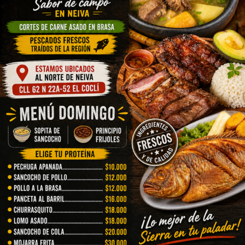 ¡Disfruta el Sabor de Campo en La Sierra!